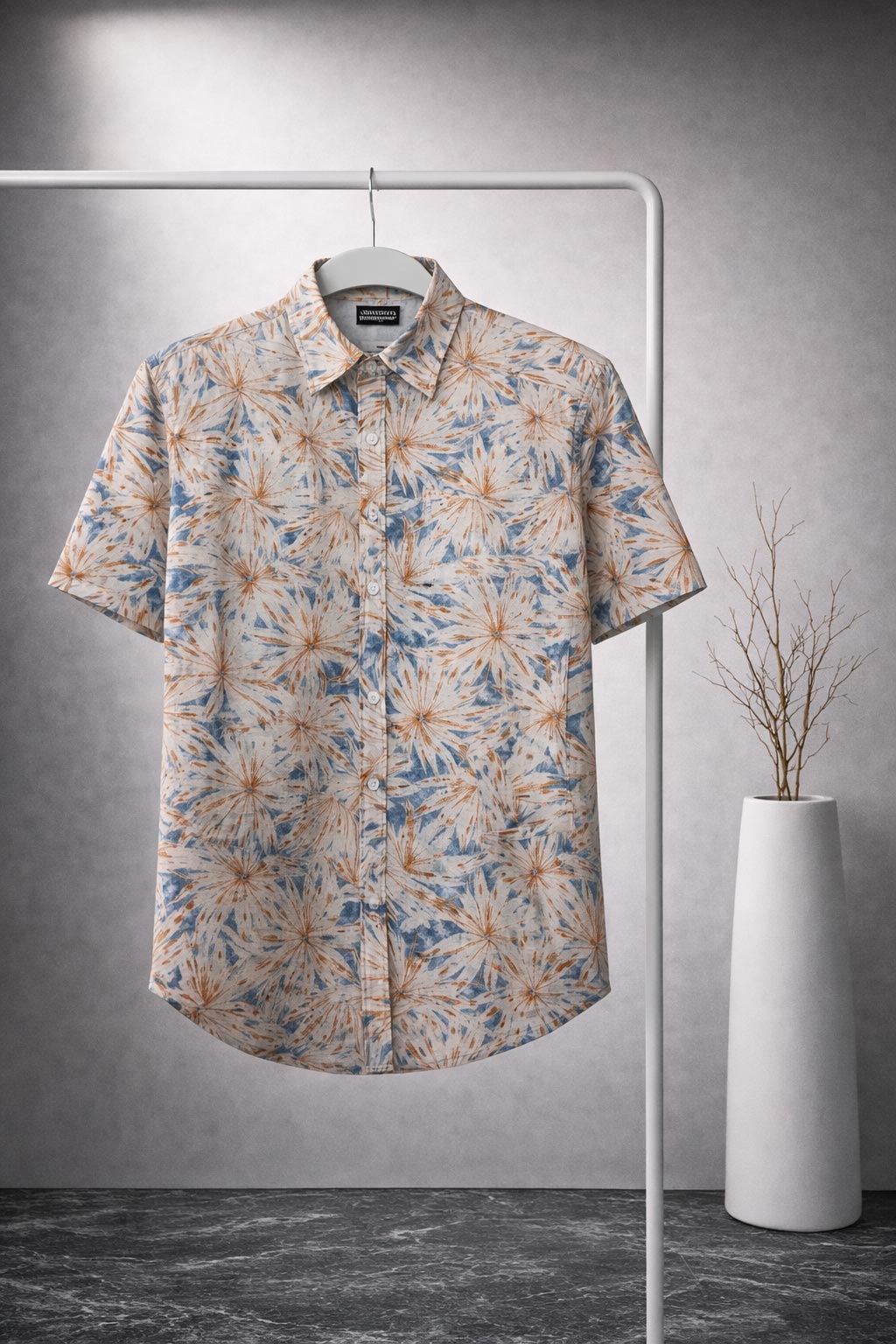 041523 (1) پیراهن 041523 هاوایی Bershka - Image 1