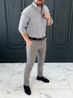 پیراهن 270608 طوسی - Image 2