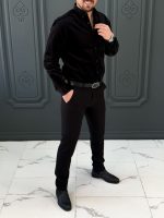 پیراهن 030804 مخمل مشکی - Image 2