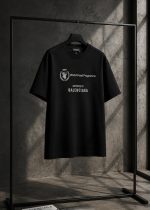 تیشرت 171021  ‏BALENCIAGA‏ ‏مشکی